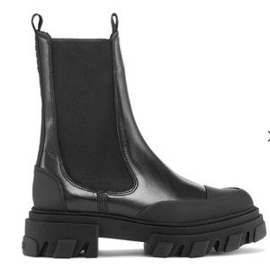GANNI MID CHELSEA BOOTS